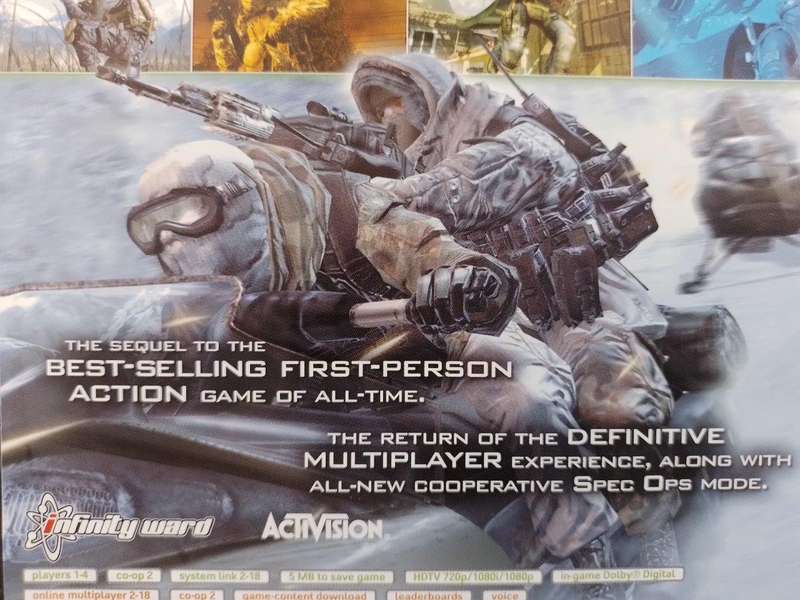 Xbox 360 - Call of Duty Modern Warfare 2
