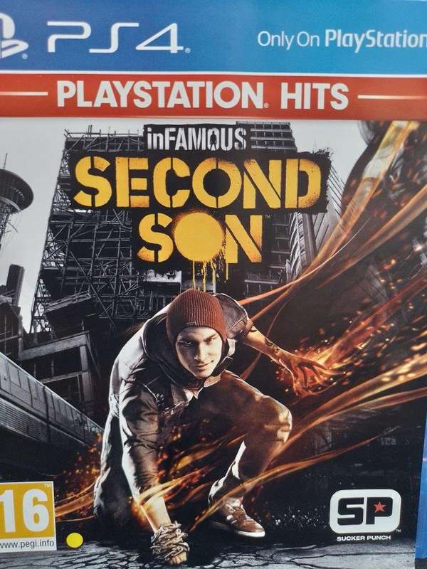 PS4 - Infamous Second Son Playstation Hits