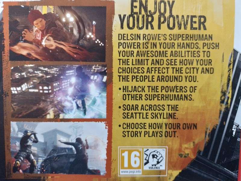 PS4 - Infamous Second Son Playstation Hits