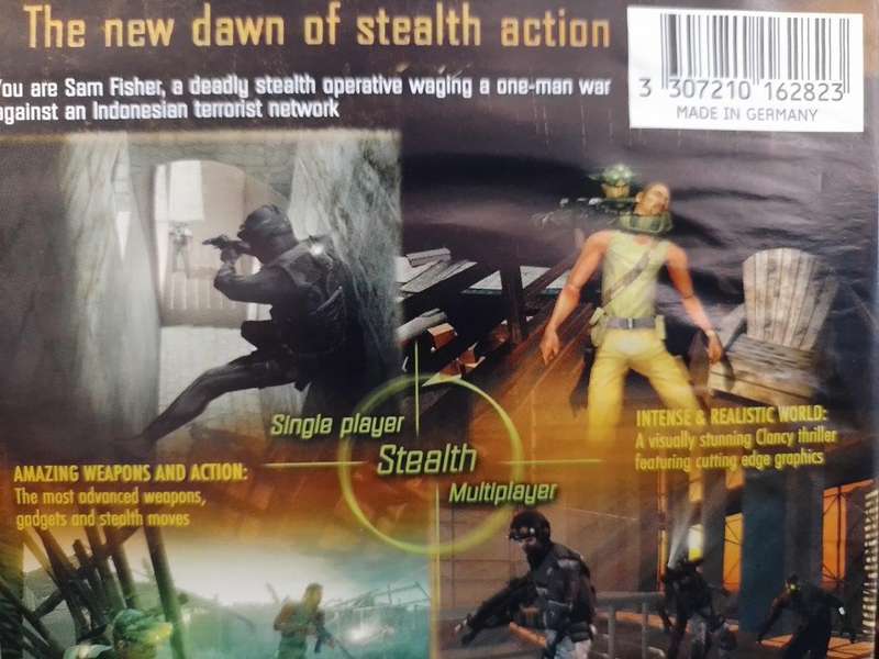 Xbox - Tom Clancy Splinter Cell Pandora Tomorrowac