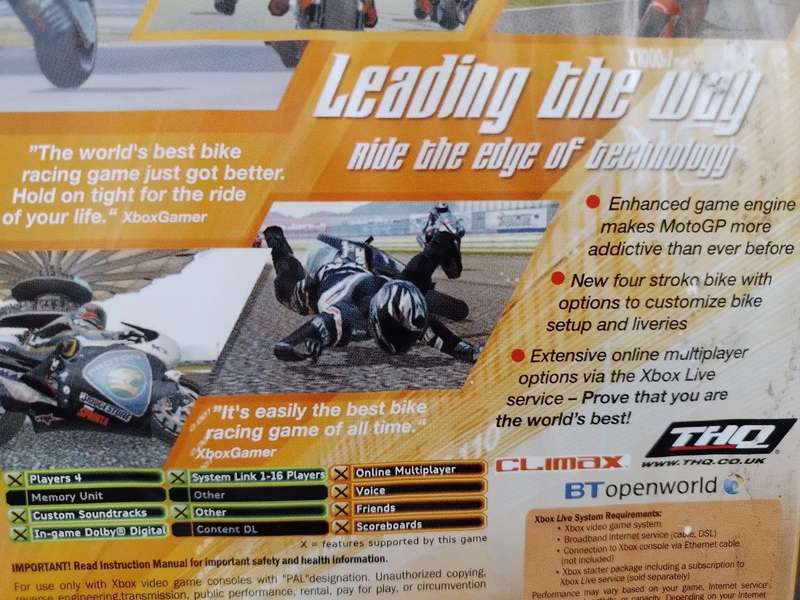 Xbox - MotoGP Ultimate Racing Technology 2