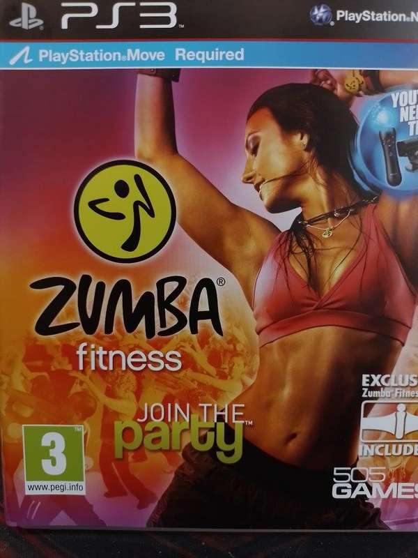PS3 - Zumba Fitness (Playstation Move Required)
