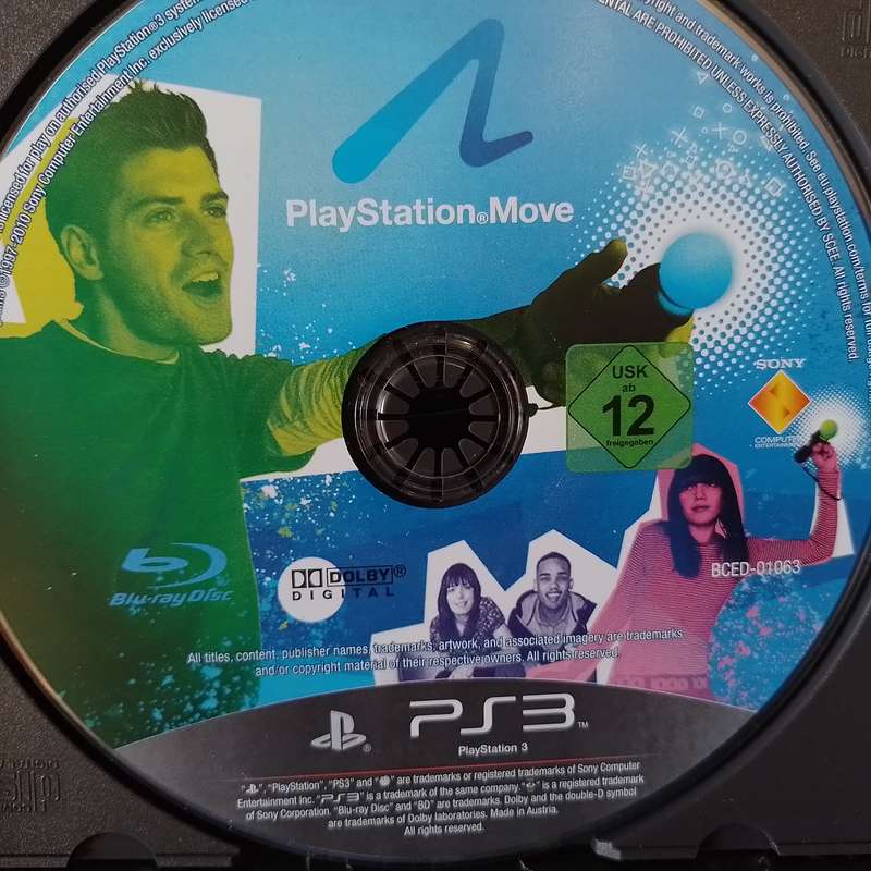 PS3 - Playststion Move Starter Disc (Disc Only)