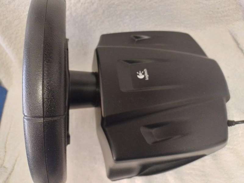 Logitech PS2 Steering Wheel and Pedals