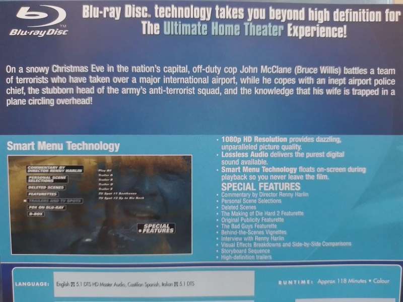 Blu-ray - Die Hard 2 Die Harder