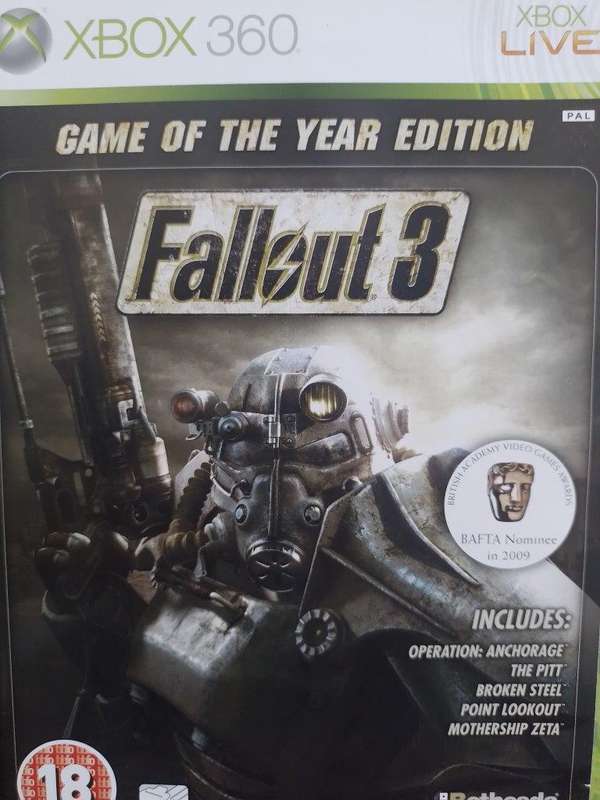 Xbox 360 - Fallout 3 Game of The Year Edition
