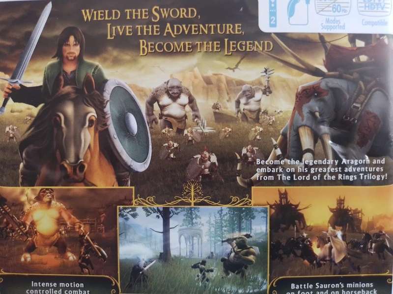 Wii - The Lord of The Rings Aragons Quest