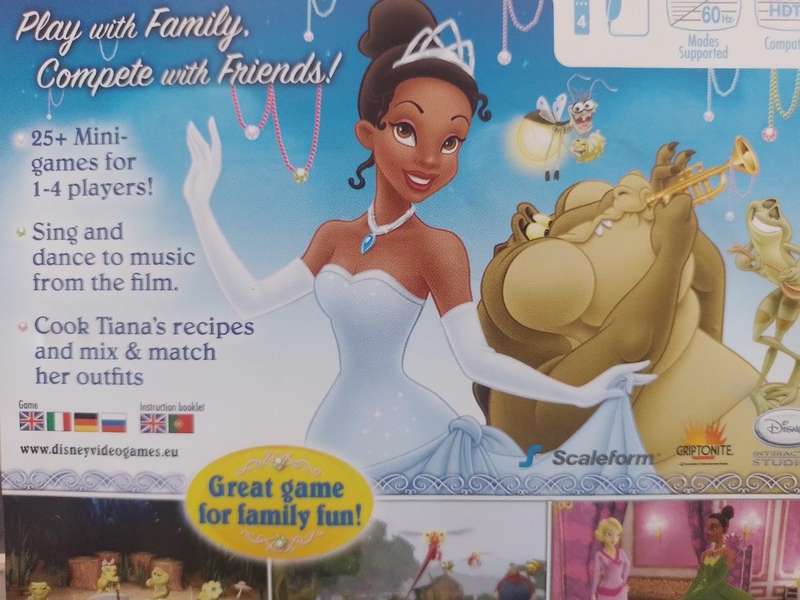 Wii - The Princess and The Frog