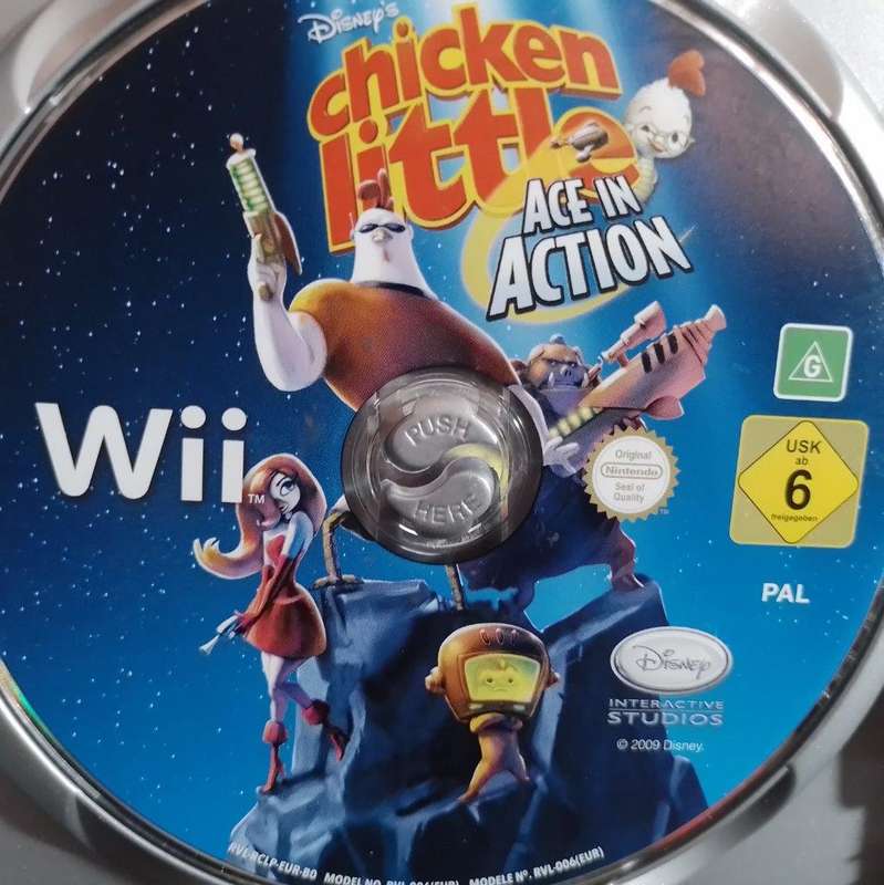 Wii - Chicken Little Ace In Action (Disc Only)