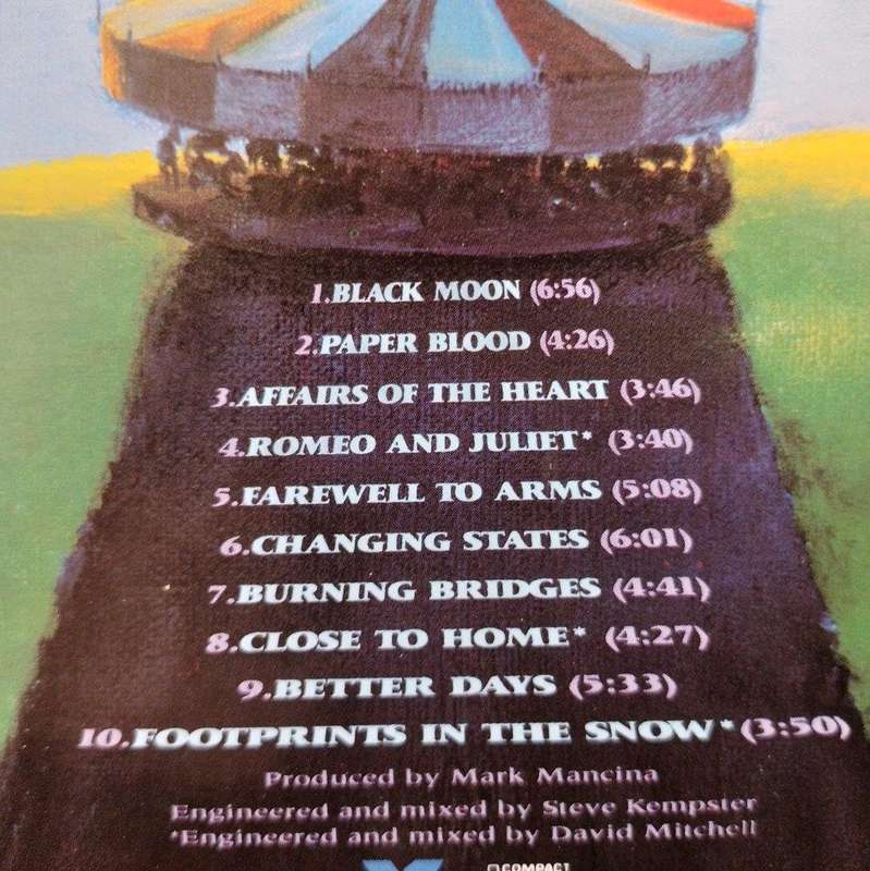 CD - Emerson, Lake & Palmer - Black Moon -  383 480 003-2