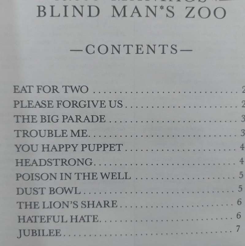 CD - 10,000 Maniacs - Blind Man's Zoo