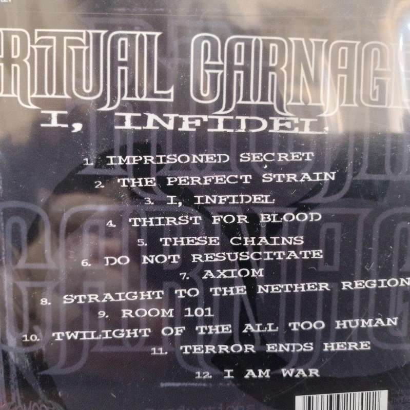 CD - Ritual Carnage - I, Infidel (New Sealed)