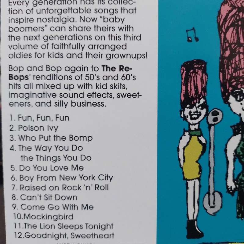 CD - The Re-Bops Raised on Rock n' Roll