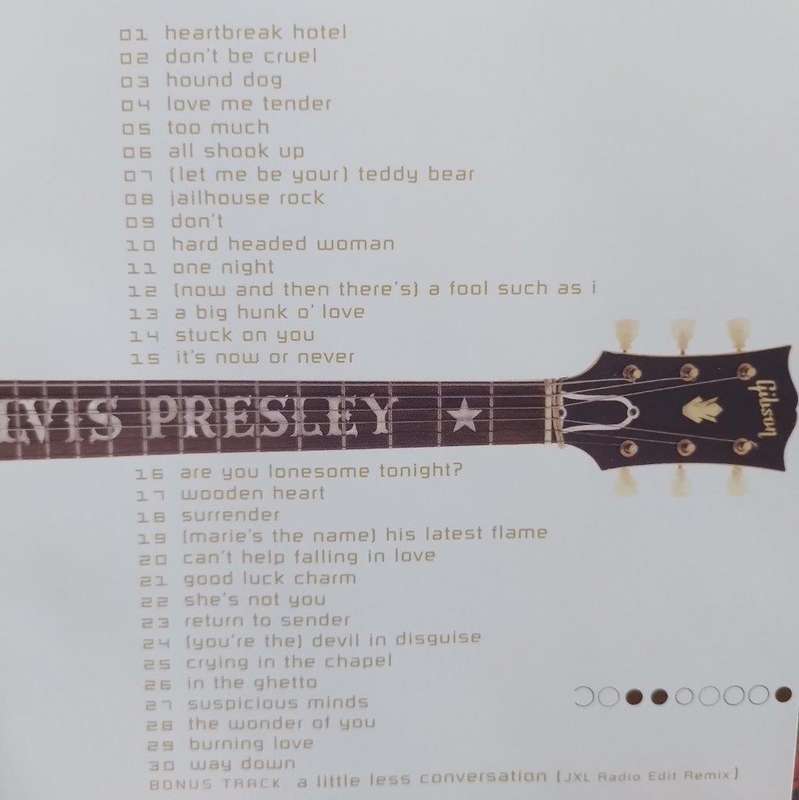 CD - Elvis Presley - ELV1S 30 #1 Hits