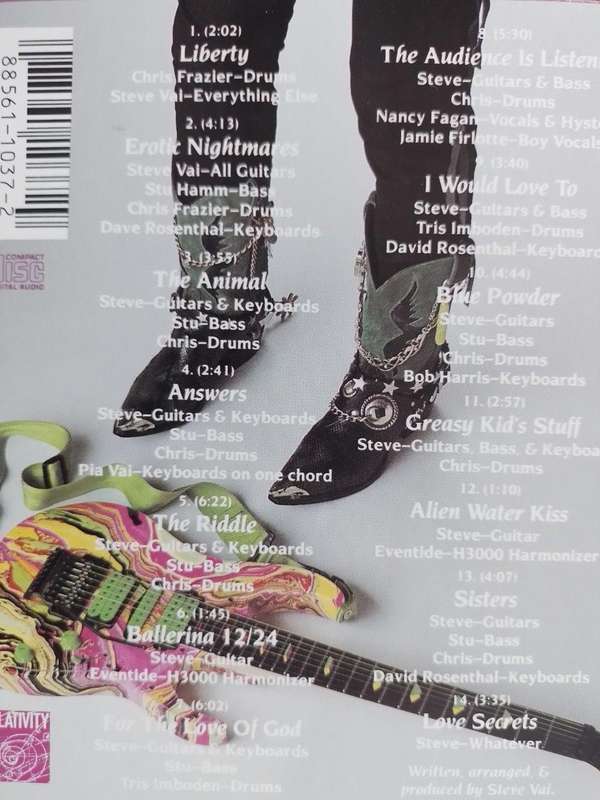 CD - Steve Vai - Passion And Warfare