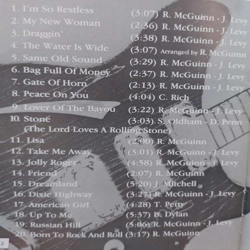 CD - Roger McGuinn - Born To Rock And Roll - CK 47494