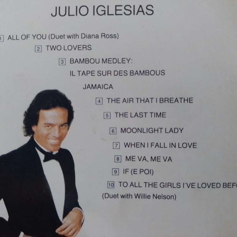 CD - Julio Iglesias - 1100 Bel Air Place