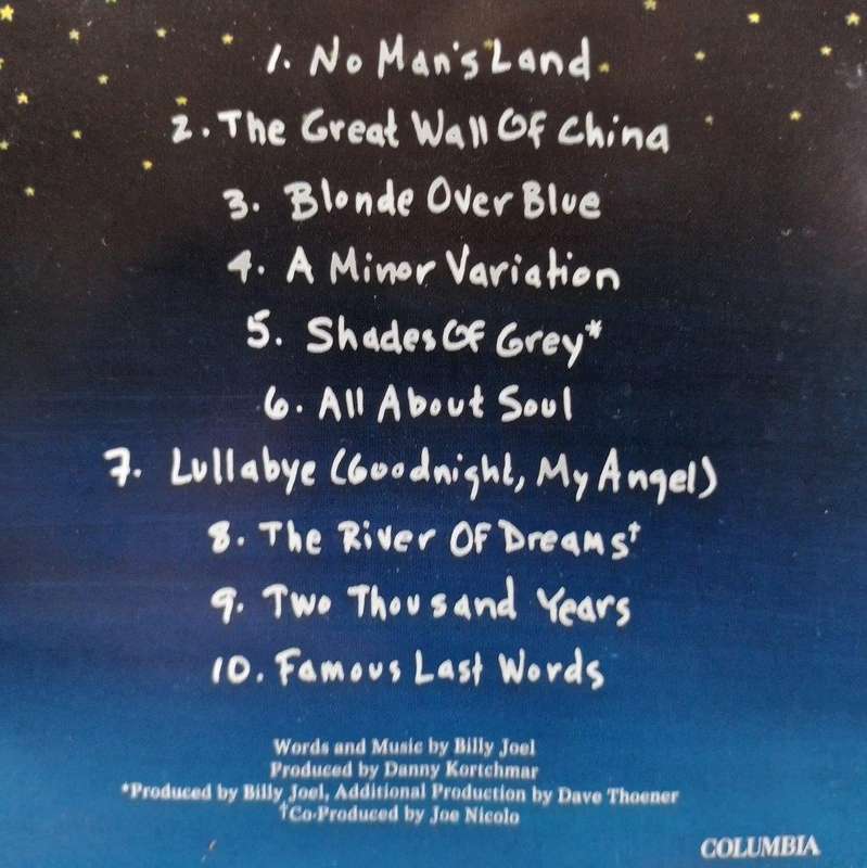 CD - Billy Joel - River Of Dreams