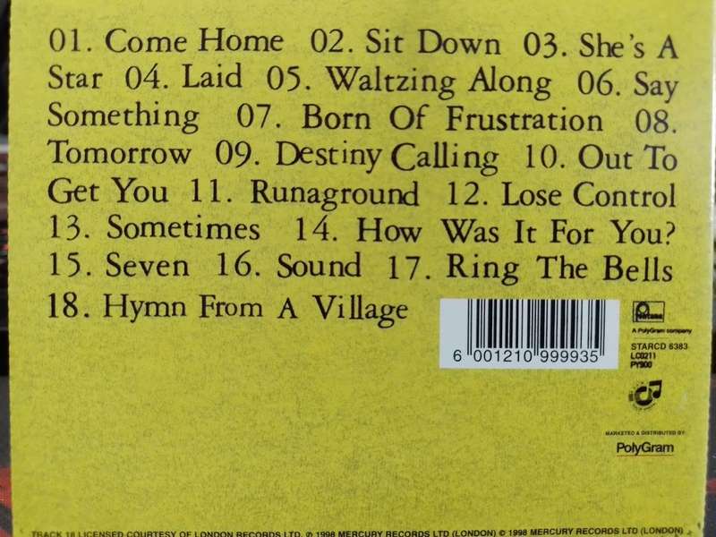 CD - James - The Best of