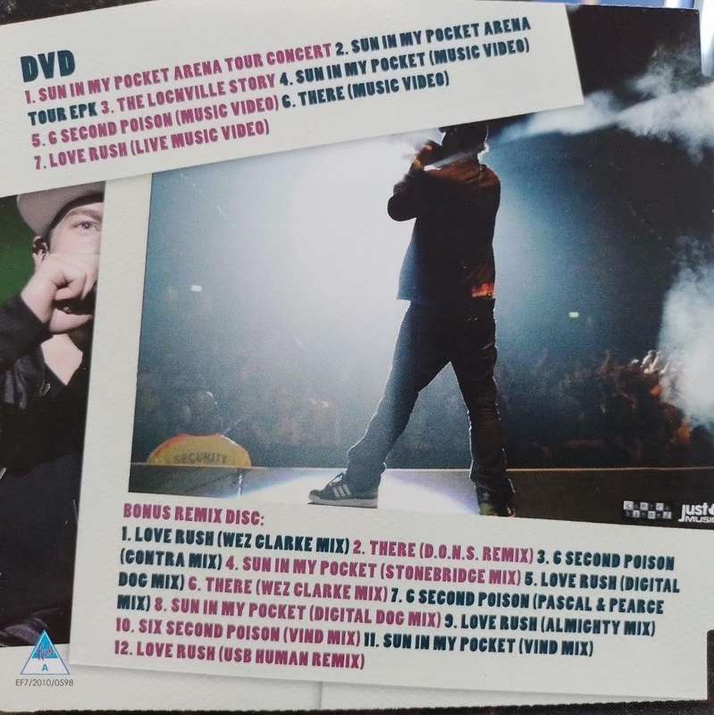 DVD - Locnville - Sun in My Pocket Arena Tour DVD (In Cd Jewel Case)
