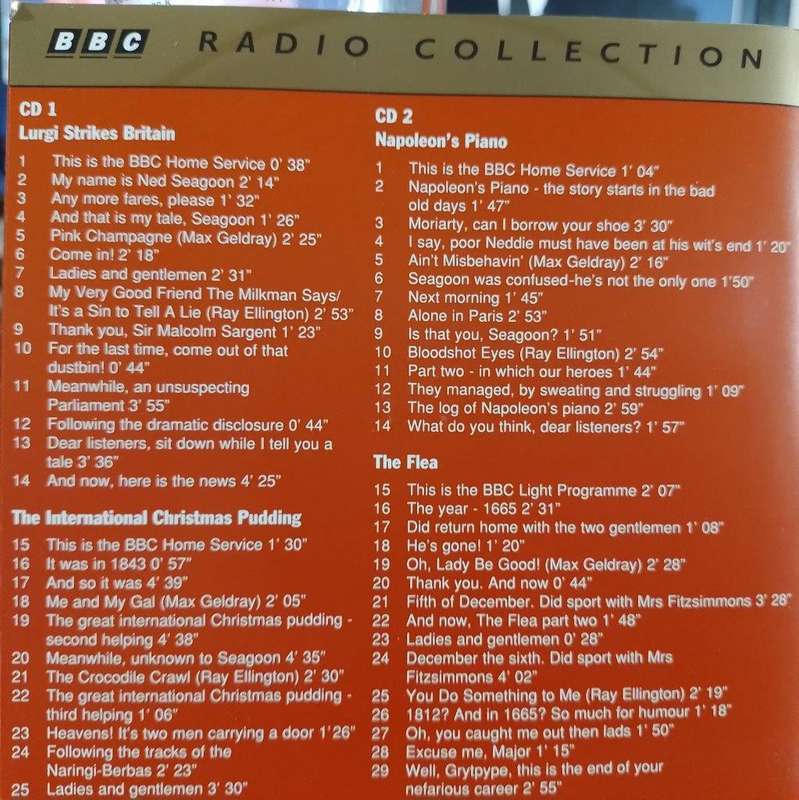 CD - The Goon Show - Enter Bluebottle(2CD)