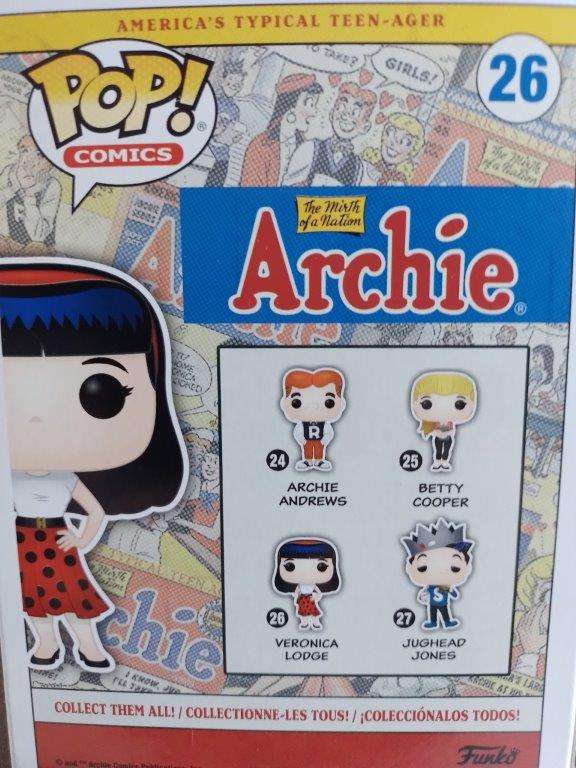 Pop Comics Archie 26 Veronica Lodge