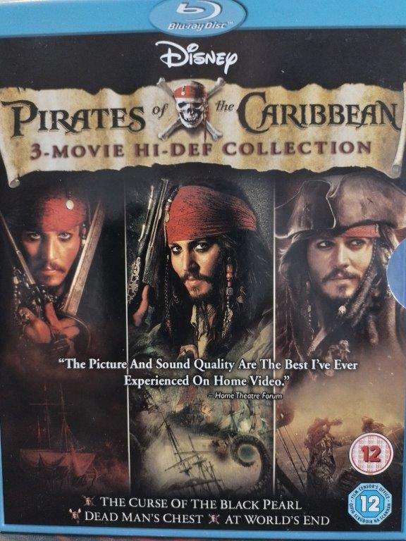 Blu-ray - Pirates of The Caribbean 3 Movie Collection