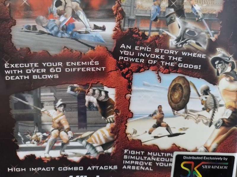 PS2 - Gladiator Sword of Vengeance
