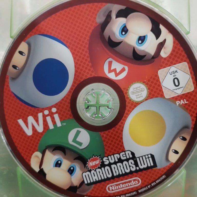 Wii - New Super Mario  Bros (Disc Only)
