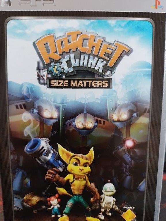 PSP - Ratchet & Clank Size Matters - Platinum