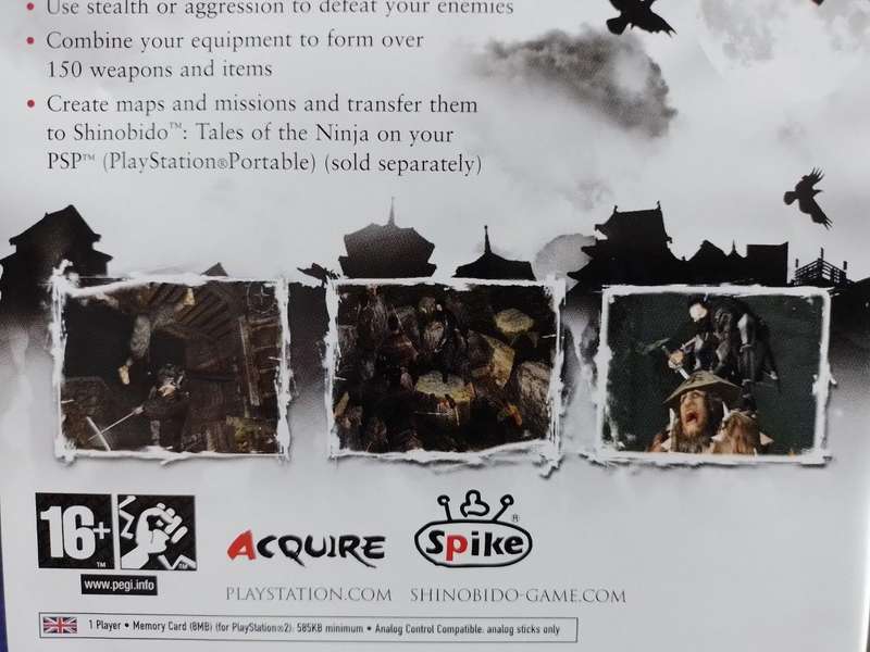 PS2 - Shinobido Way of The Ninja