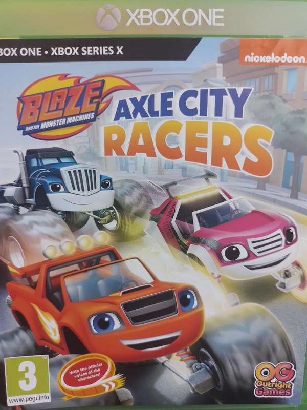 Xbox ONE - Blaze And The Monster Machines Axle City Racers (Xbox ONE + Series X)