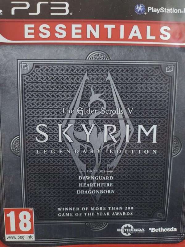 PS3 - The Elder Scrolls V Skyrim Legendary Edition - Essentials