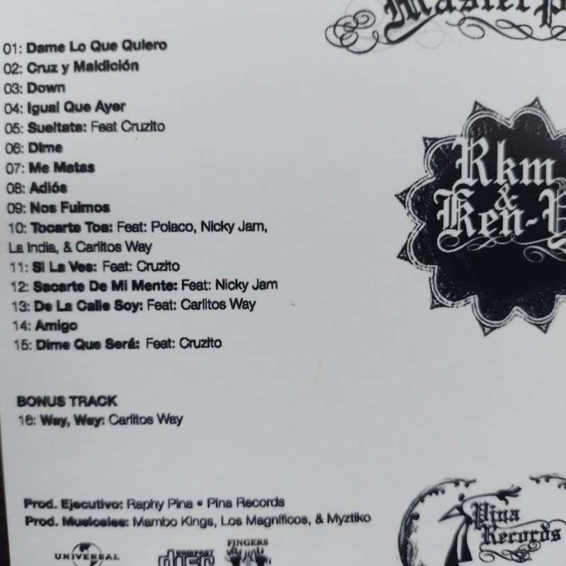 CD - Rakim & Ken-Y - MasterPiece (Digipak)
