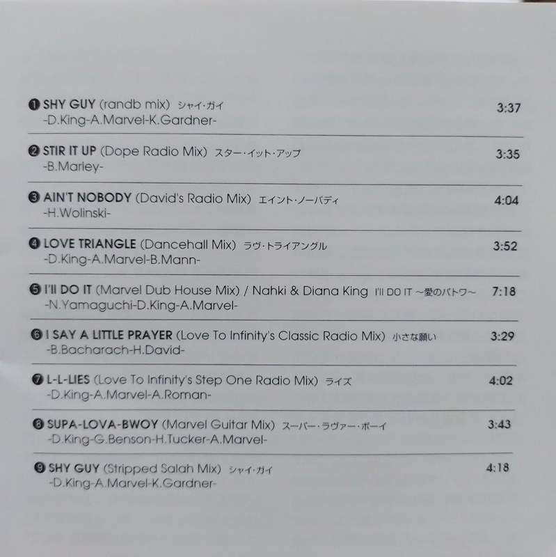 CD - Diana King -  Remix Kingdom (Same DJ. Different Party. Nuff Stylee.)
