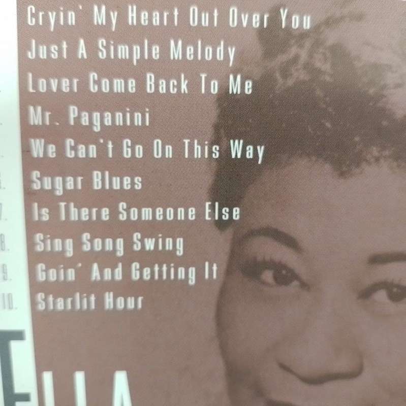 CD - Ella Fitzgerald - Starlit Hour