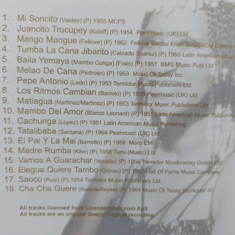 CD - Celia Cruz - Mango Mangue - 1PAZZ028-2