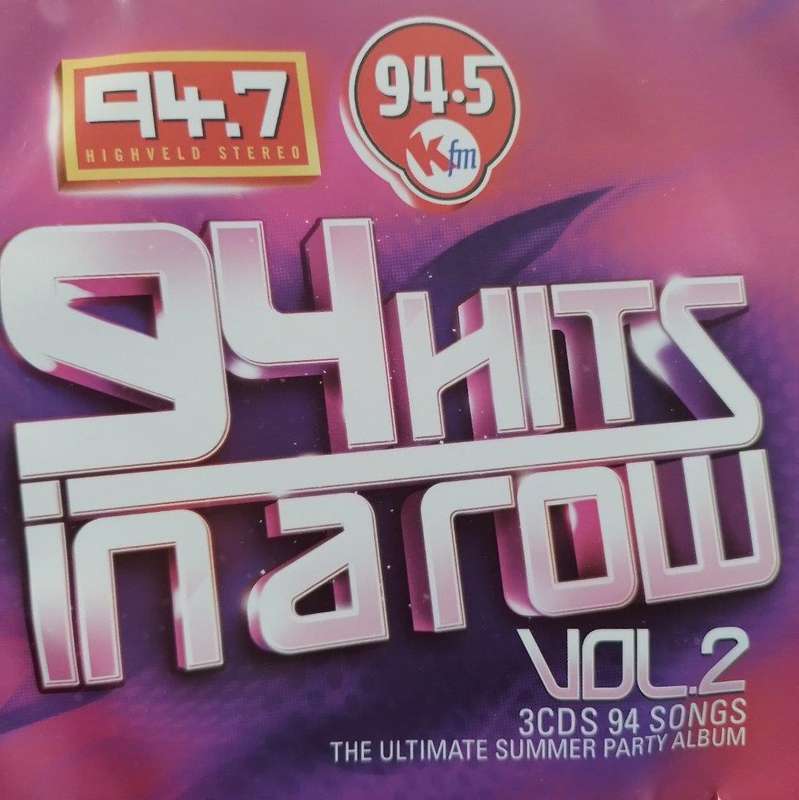CD - 94 Hits in a Row Vol.2 (3CD's)