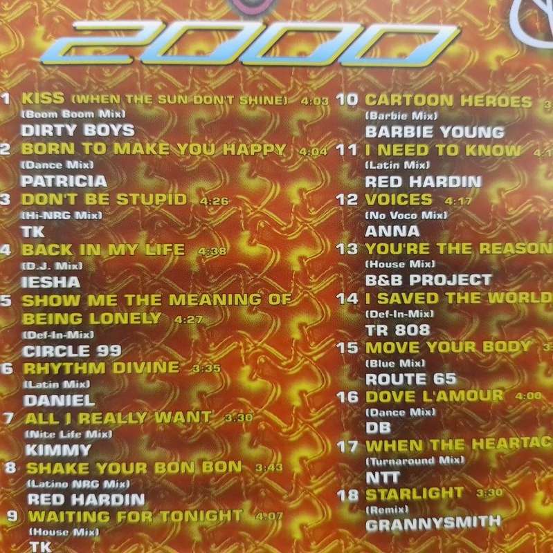 CD - Euro Hits 2000 - Vol.4 - CDVAT(WM)6088