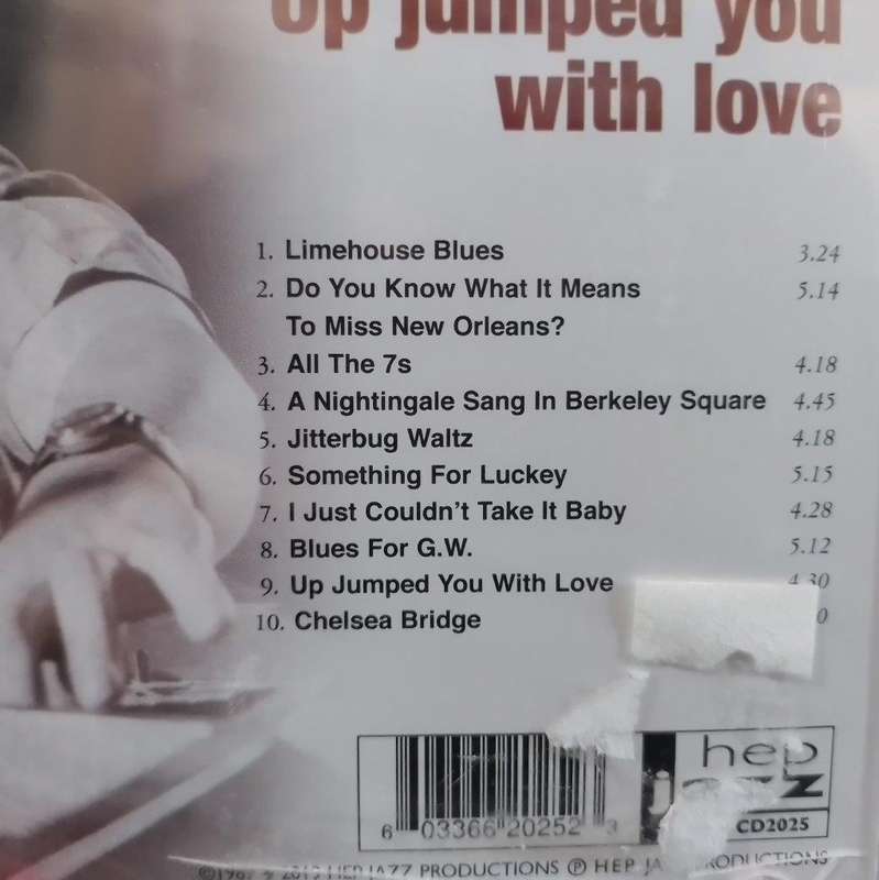 CD - Dill Jones Up Jumpoed you With Love (New Sealed)