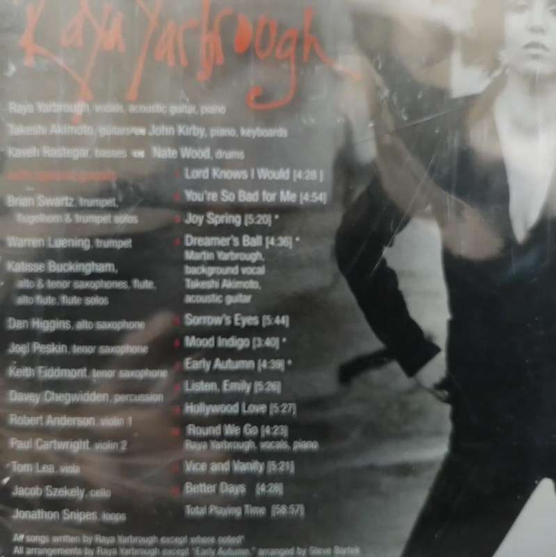 CD - Raya Yarbrough - Raya Yarbrough (New Sealed)