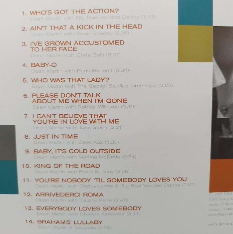 CD - Dean Martin - Forever Cool