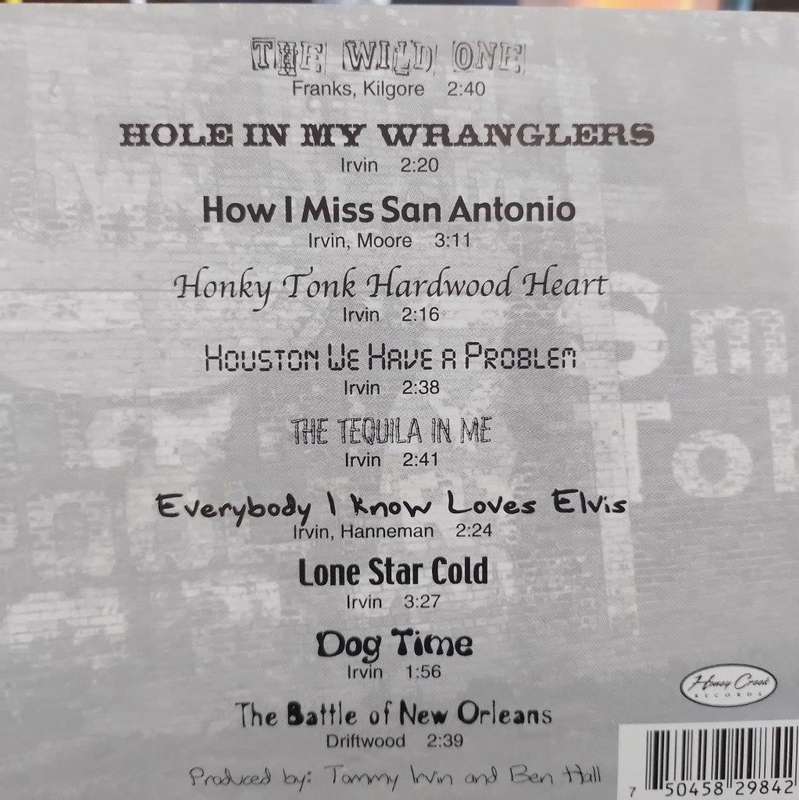 CD - Tomy Irvin - The Wild One