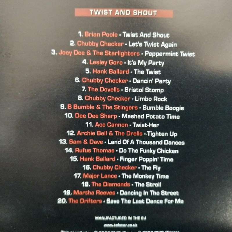 CD - Twist and Shout The Ultimate Sixties Collection