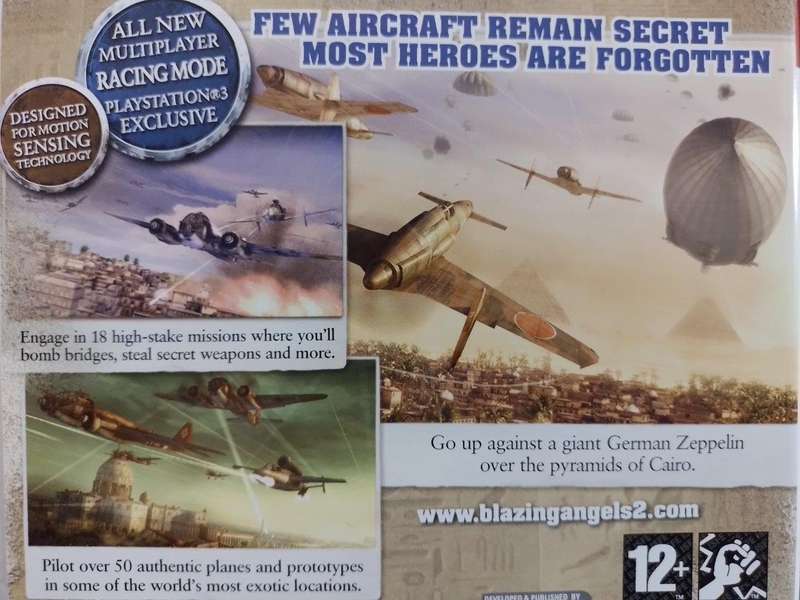 PS3 - Blazing Angels 2 Secret Missions of WWII