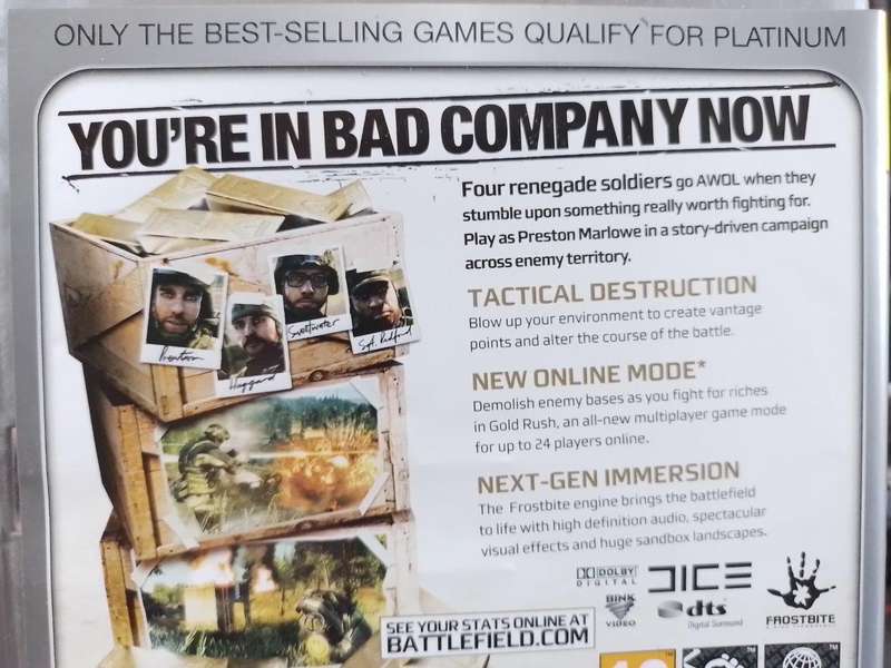 PS3 - Battlefield Bad Company (Platinum)