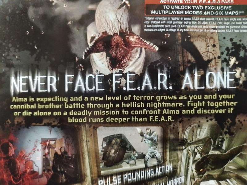 Xbox 360 - FEAR 3