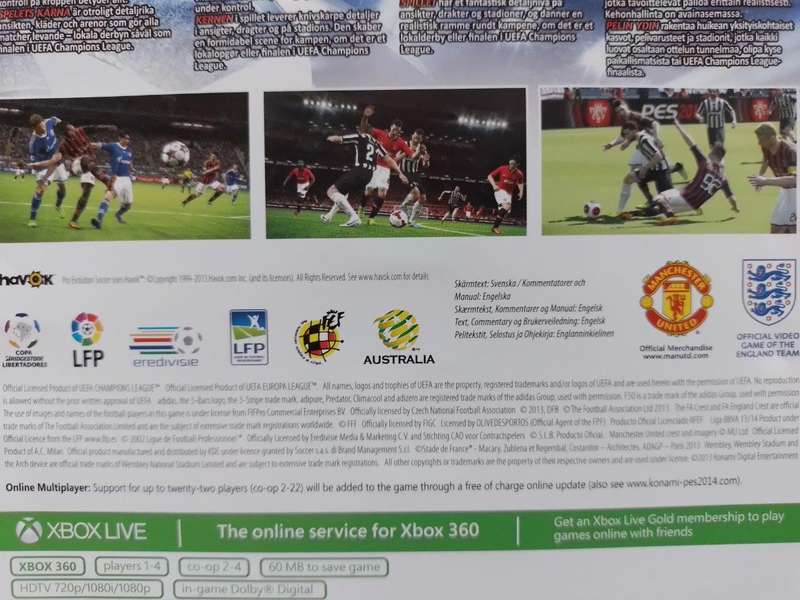 Xbox 360 - Pro Evolution Soccer 2014 PES2014