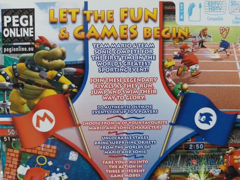 Wii - Mario & Sonic At The Olympic Games