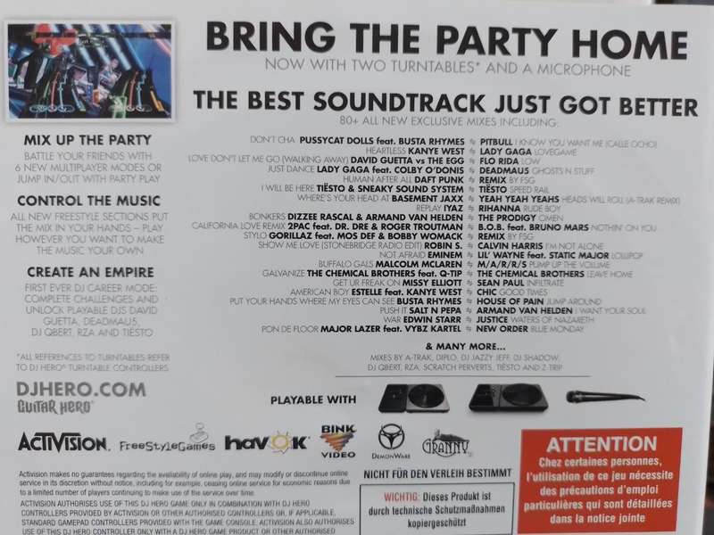 PS3 - DJ Hero 2
